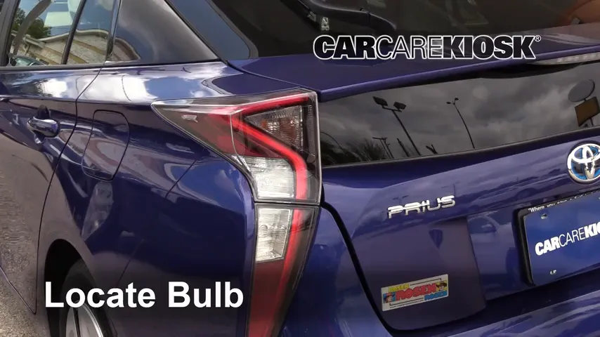 2017 Toyota Prius Four 1.8L 4 Cyl. Lights Turn Signal - Rear (replace bulb)